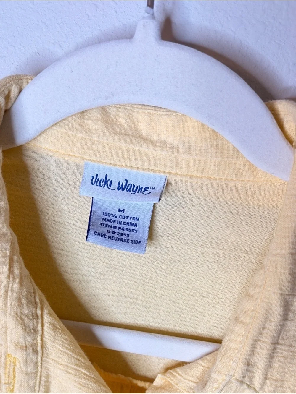 Soft Yellow Two-Piece Shirt & Pants Set - Lightweight Summer Loungewear
